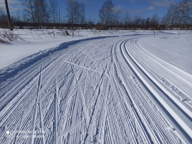 Трасса лыжная Вертодром Горка, состояние на 13 марта 2024 по отзыву, фото 3. 